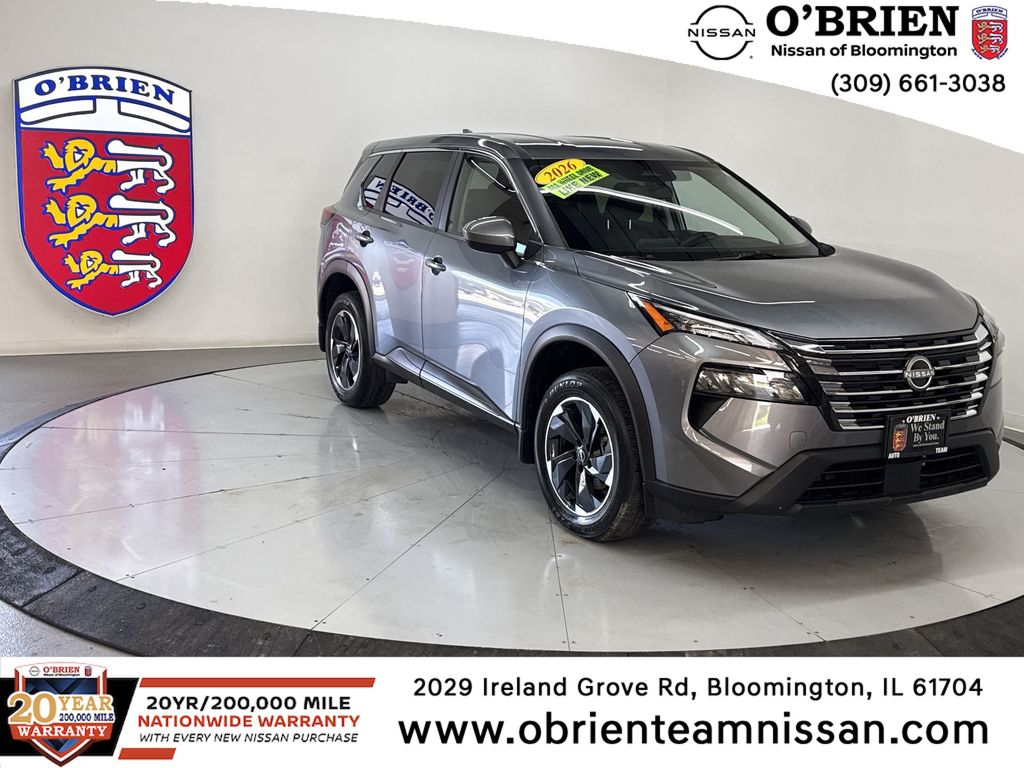 Gray (Gun Metallic) 2026 Nissan Rogue SUV / Crossover All-Wheel Drive Continuously Variable Transmission