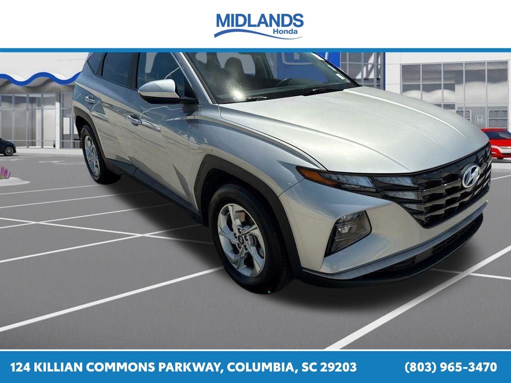 Shimmering Silver 2024 Hyundai Tucson SEL FWD SUV / Crossover Front-Wheel Drive 8-Speed Automatic