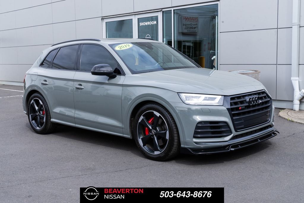Gray 2019 Audi SQ5 3.0T quattro Premium Plus AWD SUV / Crossover All-Wheel Drive 8-Speed Automatic