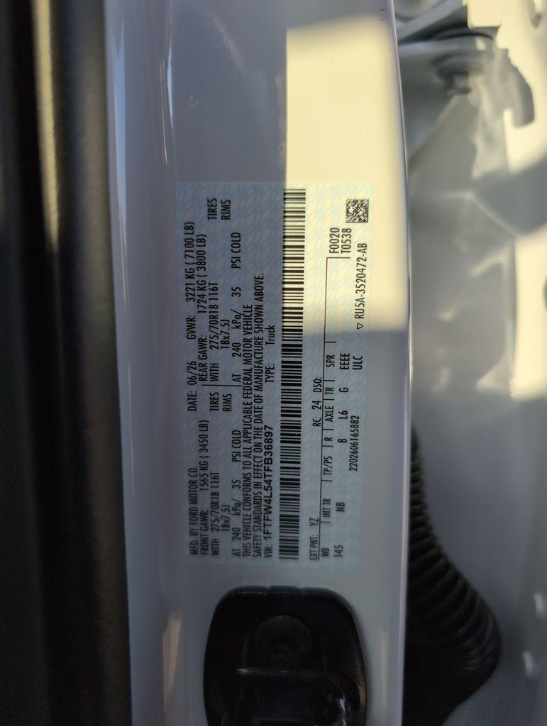 New 2026 White Ford Tremor image 36