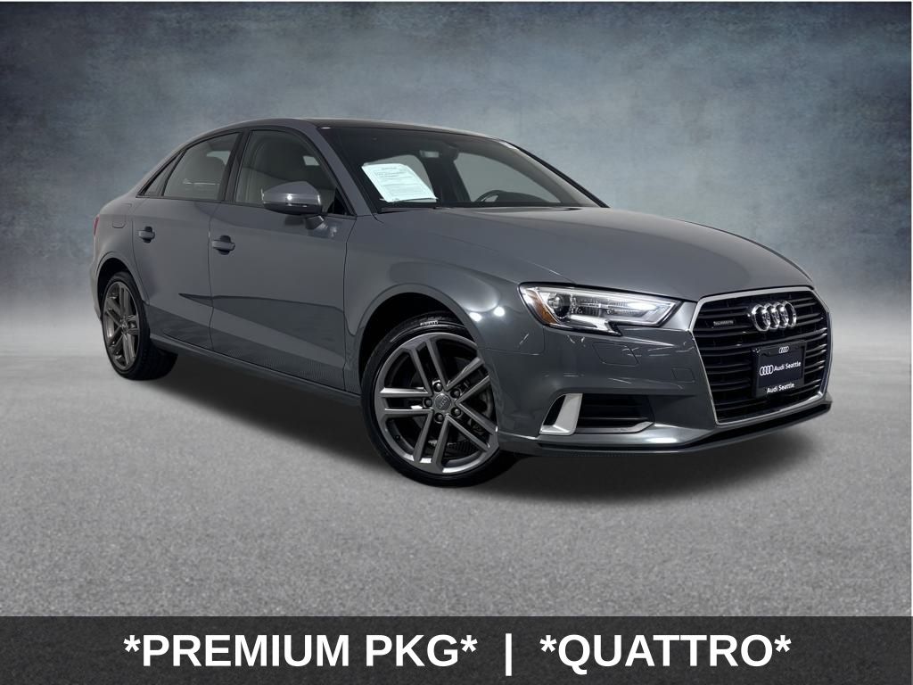 2018 Audi A3 2.0T quattro Premium Sedan AWD