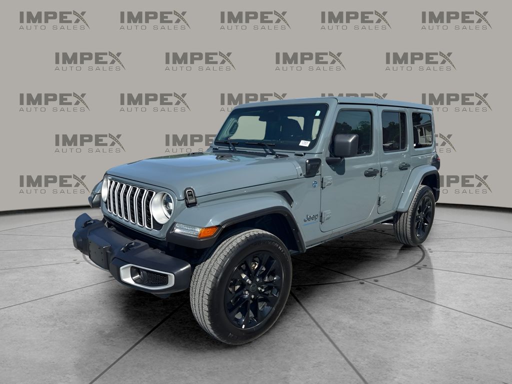 Anvil Clear Coat 2025 Jeep Wrangler 4xe SUV / Crossover Four-Wheel Drive 8-Speed Automatic