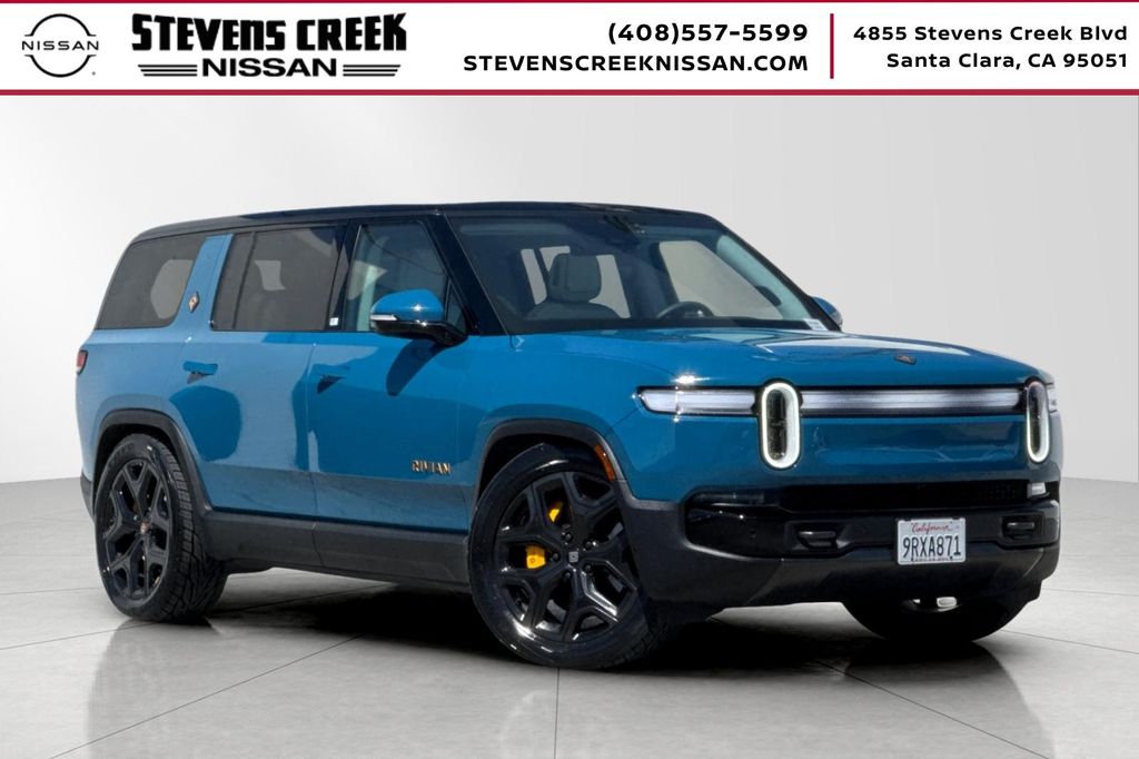 Rivian Blue 2025 Rivian R1S Ascend Tri Max Motor AWD SUV / Crossover All-Wheel Drive 1-Speed Automatic