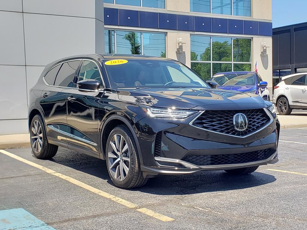 Majestic Black Pearl 2026 Acura MDX SH-AWD with Technology Package SUV / Crossover All-Wheel Drive Automatic