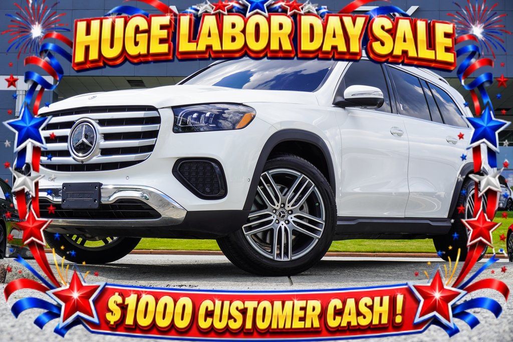 White 2024 Mercedes-Benz GLS SUV / Crossover All-Wheel Drive 9-Speed Automatic