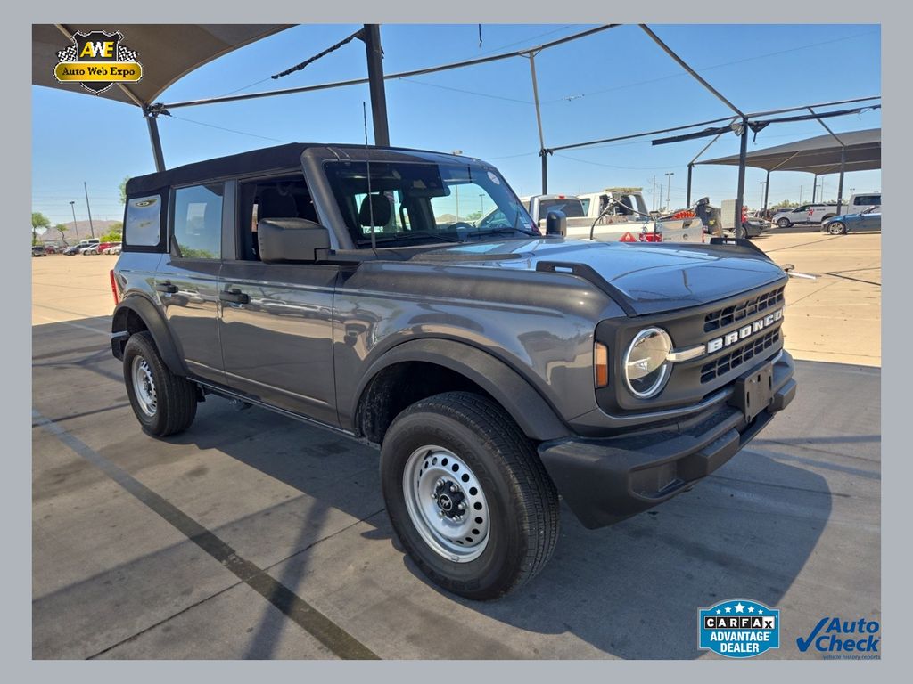 Carbonized Gray Metallic 2025 Ford Bronco SUV / Crossover Four-Wheel Drive Automatic