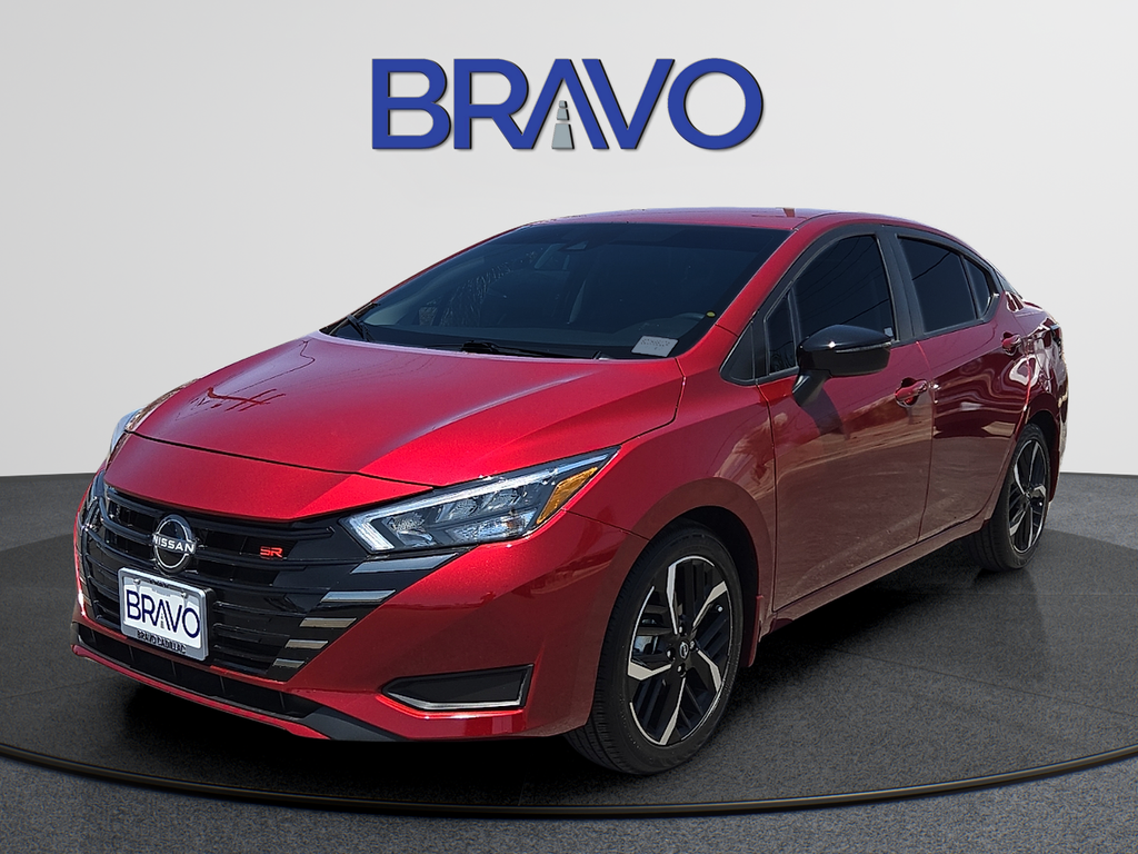 Red (Scarlet Ember Tintcoat) 2025 Nissan Versa Sedan Front-Wheel Drive Continuously Variable Transmission