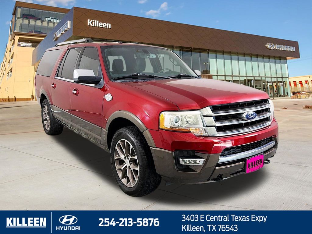 Ruby Red 2017 Ford Expedition EL King Ranch 4WD SUV / Crossover Four-Wheel Drive 6-Speed Automatic
