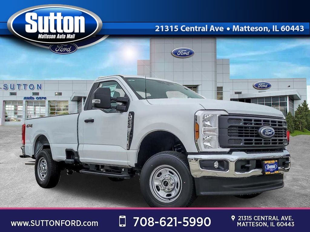 Oxford White 2024 Ford F-250 Super Duty Pickup Truck Four-Wheel Drive Automatic