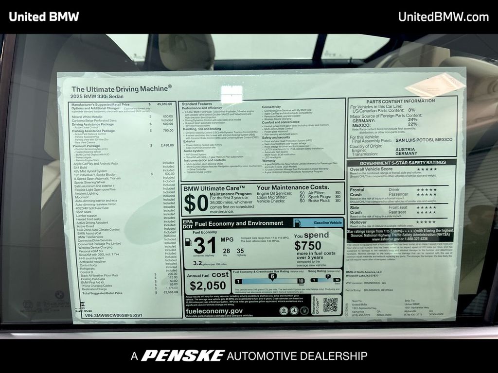 2025 BMW 3 Series 330i 23