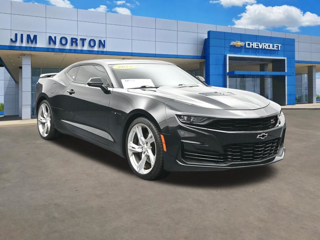 Mosaic Black Metallic 2019 Chevrolet Camaro Coupe Rear-Wheel Drive 6-Speed Manual