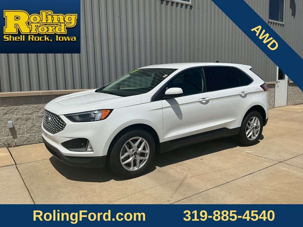Oxford White 2024 Ford Edge SUV / Crossover All-Wheel Drive 8-Speed Automatic