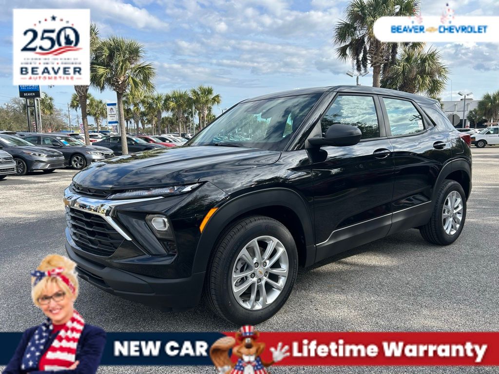 Black Metallic 2026 Chevrolet Trailblazer SUV / Crossover Front-Wheel Drive Continuously Variable Transmission