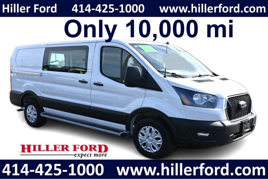 Oxford White 2025 Ford Transit Cargo 250 Low Roof RWD Van Rear-Wheel Drive