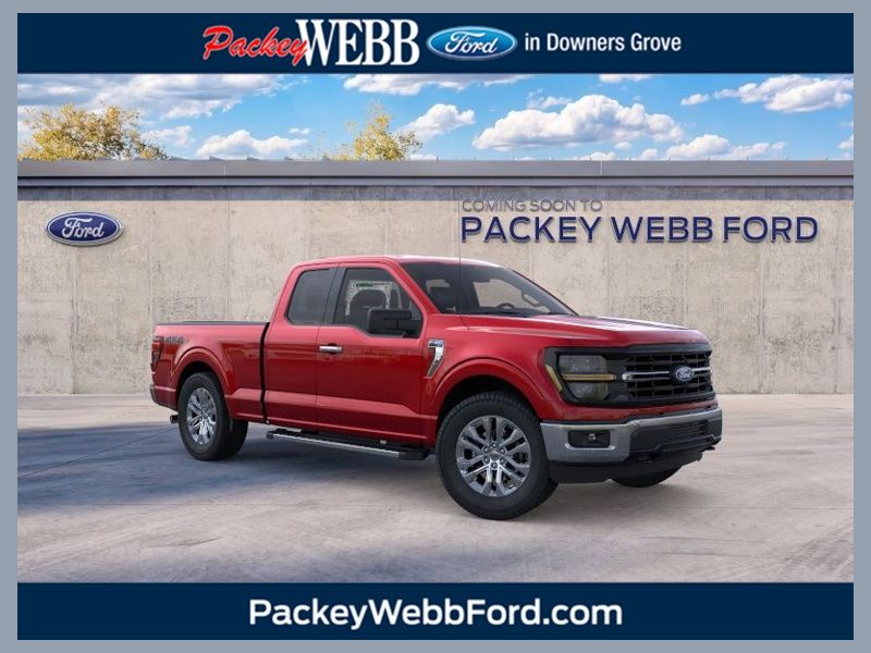 Ruby Red Metallic Tinted Clearcoat 2026 Ford F-150 Pickup Truck Four-Wheel Drive Automatic