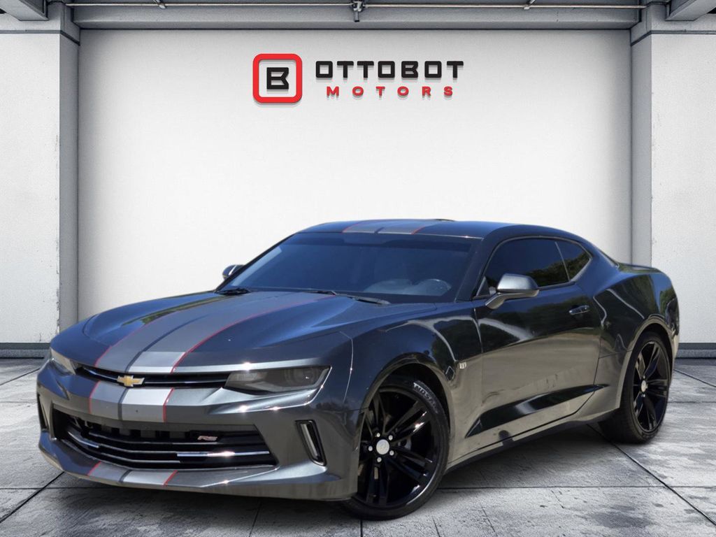 Nightfall Gray Metallic 2016 Chevrolet Camaro 1LT Coupe RWD Coupe Rear-Wheel Drive 8-Speed Automatic