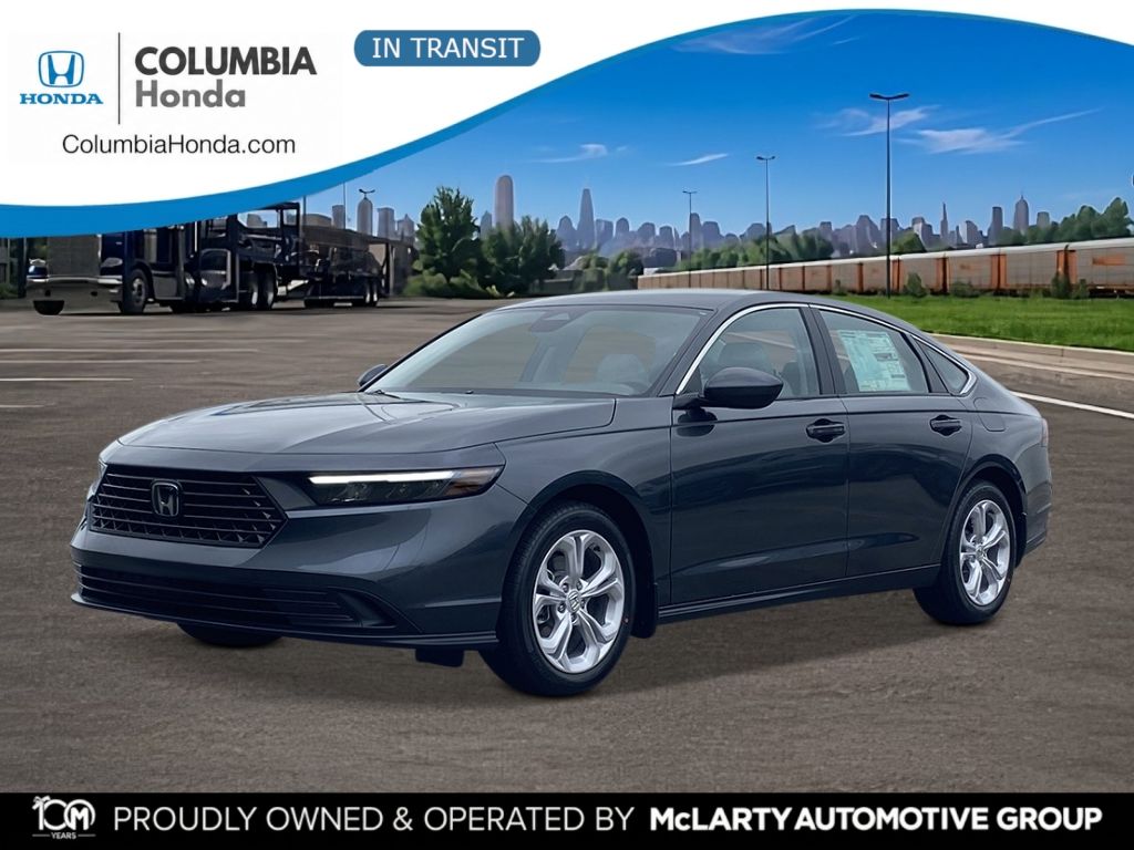 Meteorite Gray Metallic 2026 Honda Accord Sedan Front-Wheel Drive Continuously Variable Transmission