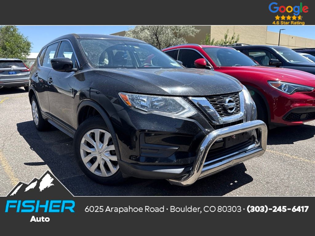 Gray (Magnetic Black) 2017 Nissan Rogue SUV / Crossover All-Wheel Drive Continuously Variable Transmission