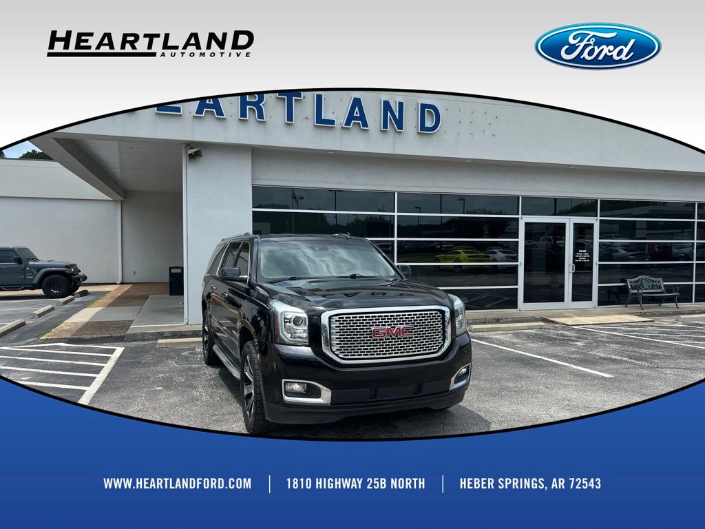 Onyx Black 2015 GMC Yukon XL SUV / Crossover Four-Wheel Drive 6-Speed Automatic Overdrive