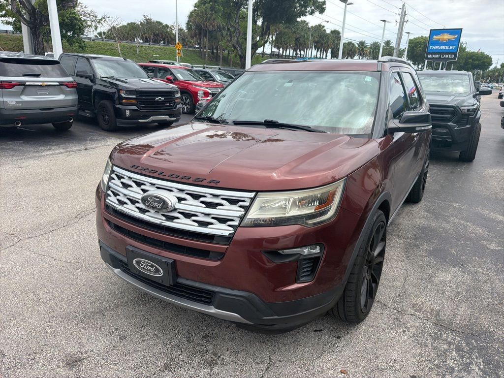 Used 2018 Ford Explorer XLT with VIN 1FM5K7D84JGC31304 for sale in Miami Lakes, FL