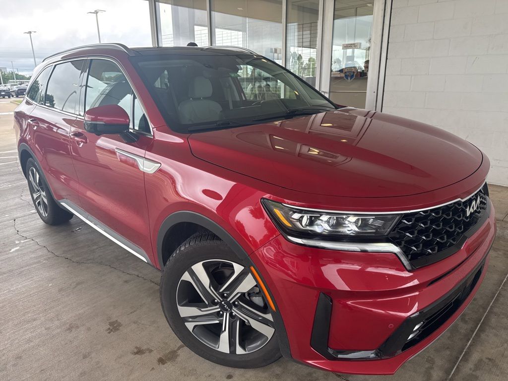 Runway Red 2023 Kia Sorento Plug-In Hybrid  SUV / Crossover All-Wheel Drive 6-Speed Automatic
