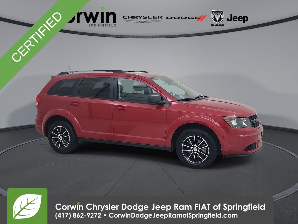 Redline 2 Coat Pearl 2017 Dodge Journey SE FWD SUV / Crossover Front-Wheel Drive 4-Speed Automatic
