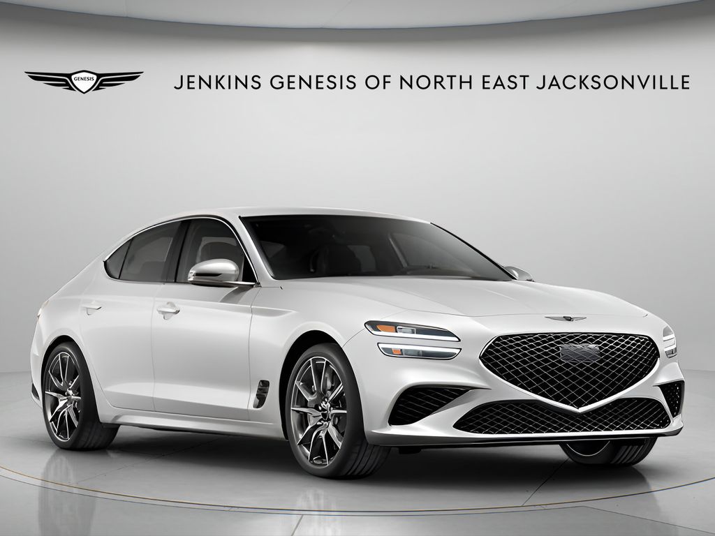 Uyuni White 2026 Genesis G70 Sedan Rear-Wheel Drive 8-Speed Automatic