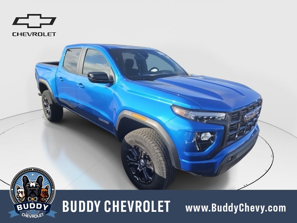 Dynamic Blue Metallic 2024 GMC Canyon Pickup Truck 4X2 8-Speed Automatic