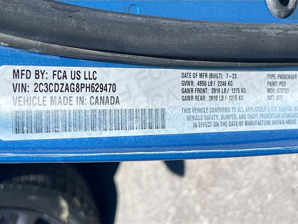 Used 2023 Blue Dodge SXT image 30