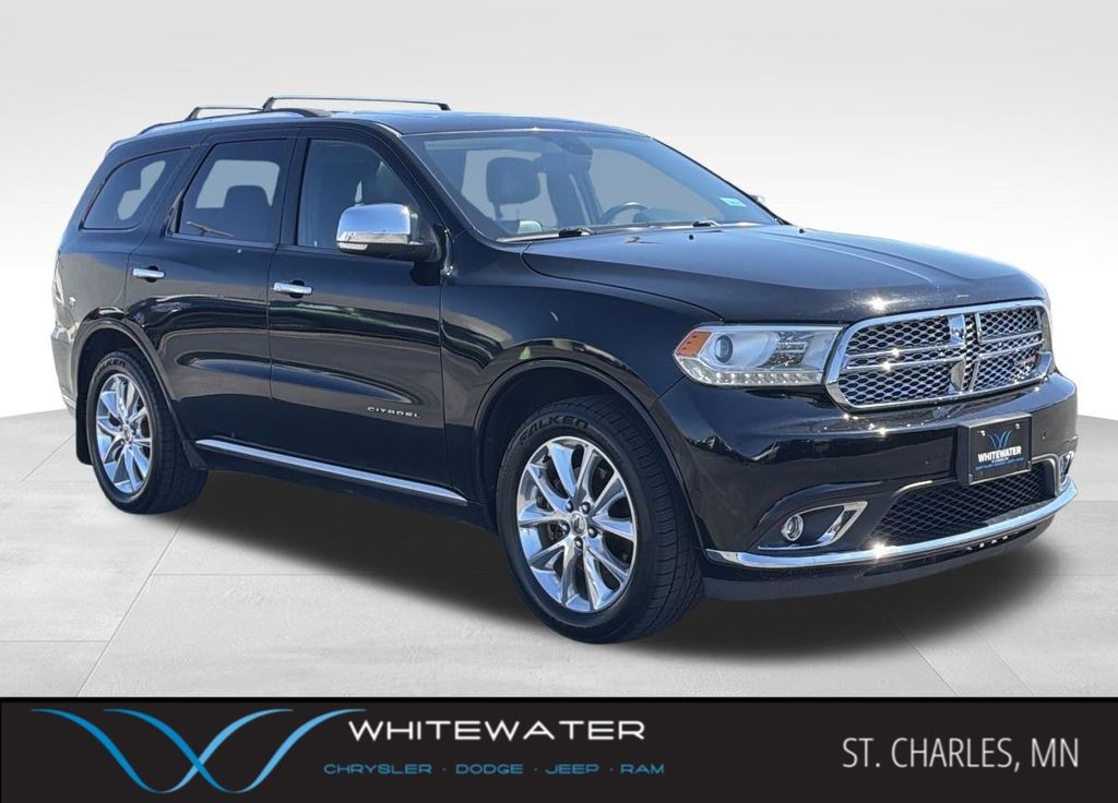 DB Black Crystal Clearcoat 2019 Dodge Durango SUV / Crossover All-Wheel Drive 8-Speed Automatic