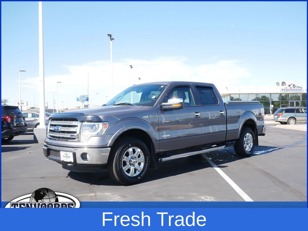 Sterling Gray Metallic 2013 Ford F-150 Pickup Truck Four-Wheel Drive 6-Speed Automatic