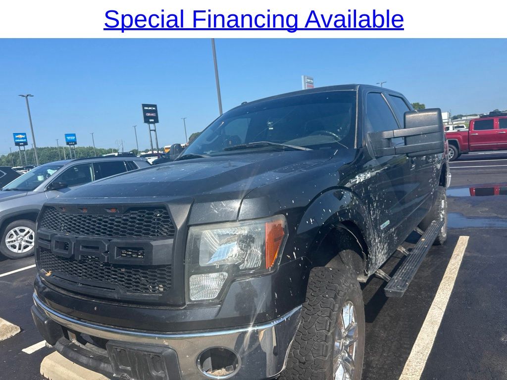 Tuxedo Black Metallic 2013 Ford F-150 Pickup Truck Four-Wheel Drive 6-Speed Automatic
