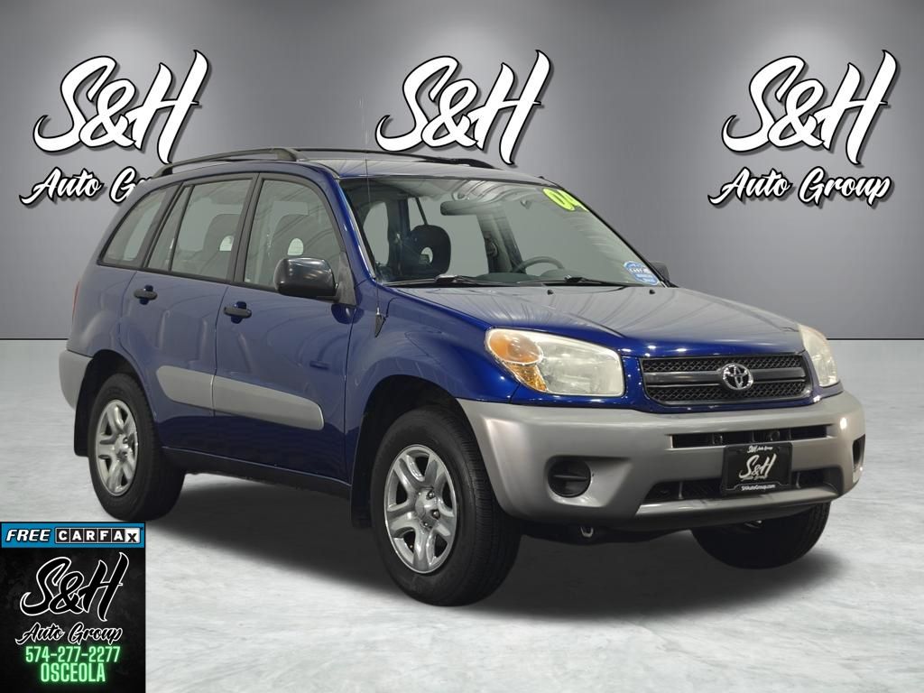 Spectra Blue Mica 2004 Toyota RAV4 Base 4WD SUV / Crossover All-Wheel Drive 4-Speed Automatic