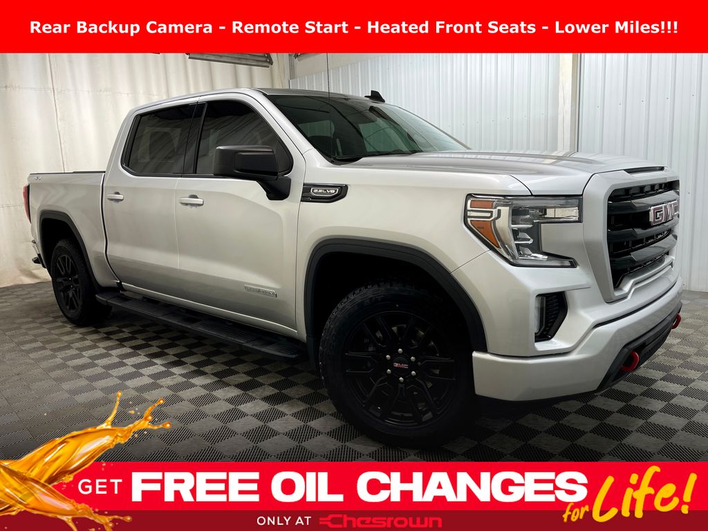 Quicksilver Metallic 2020 GMC Sierra 1500 Elevation Crew Cab 4WD Pickup Truck Four-Wheel Drive Automatic