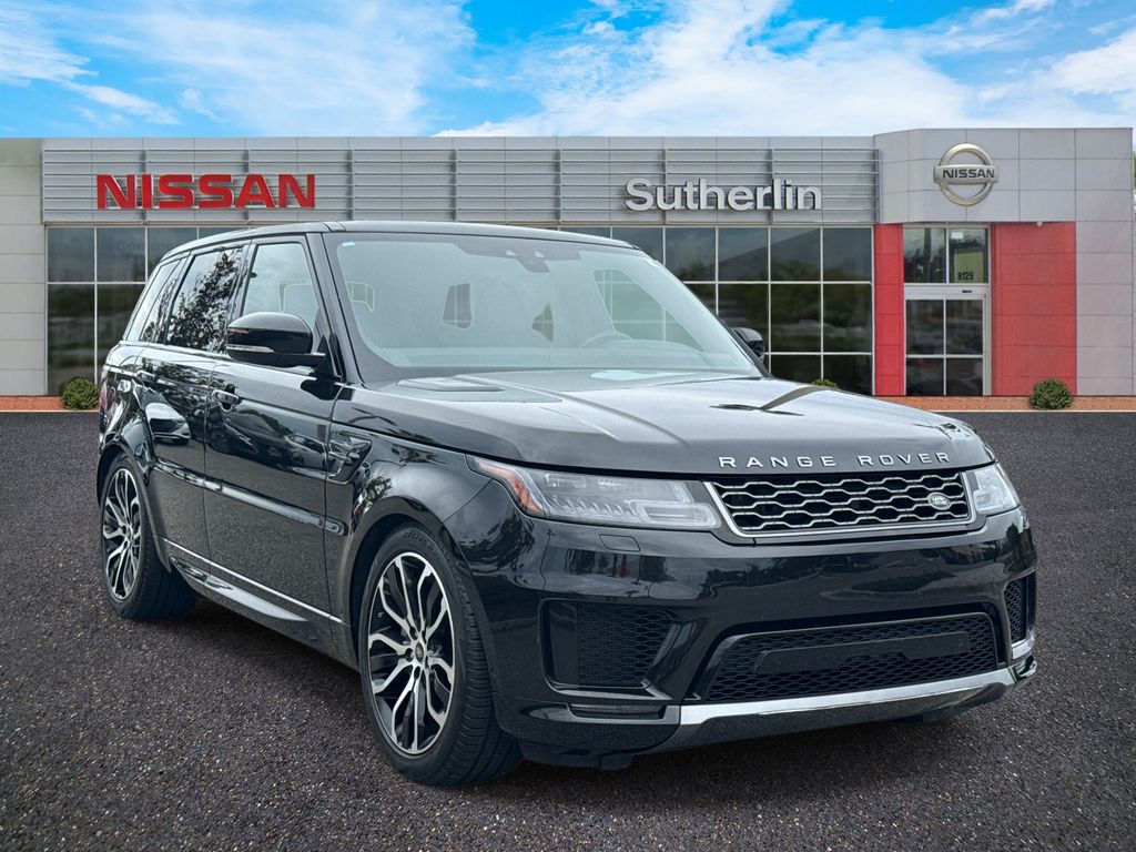 Black 2022 Land Rover Range Rover Sport HSE Silver Edition AWD Pickup Truck All-Wheel Drive 8-Speed Automatic