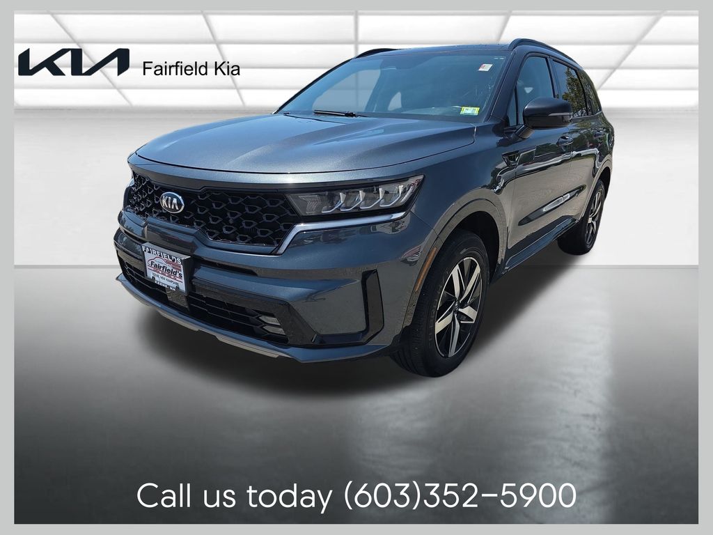 Gravity Gray 2021 Kia Sorento SUV / Crossover All-Wheel Drive 8-Speed Dual Clutch