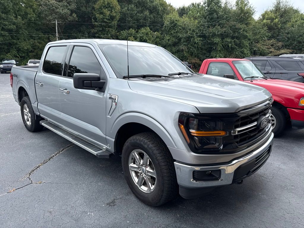 Silver Metallic 2025 Ford F-150 Pickup Truck Four-Wheel Drive Automatic