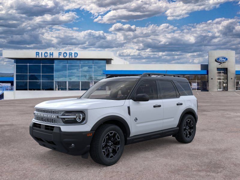 Space White Metallic 2026 Ford Bronco Sport SUV / Crossover All-Wheel Drive 8-Speed Automatic