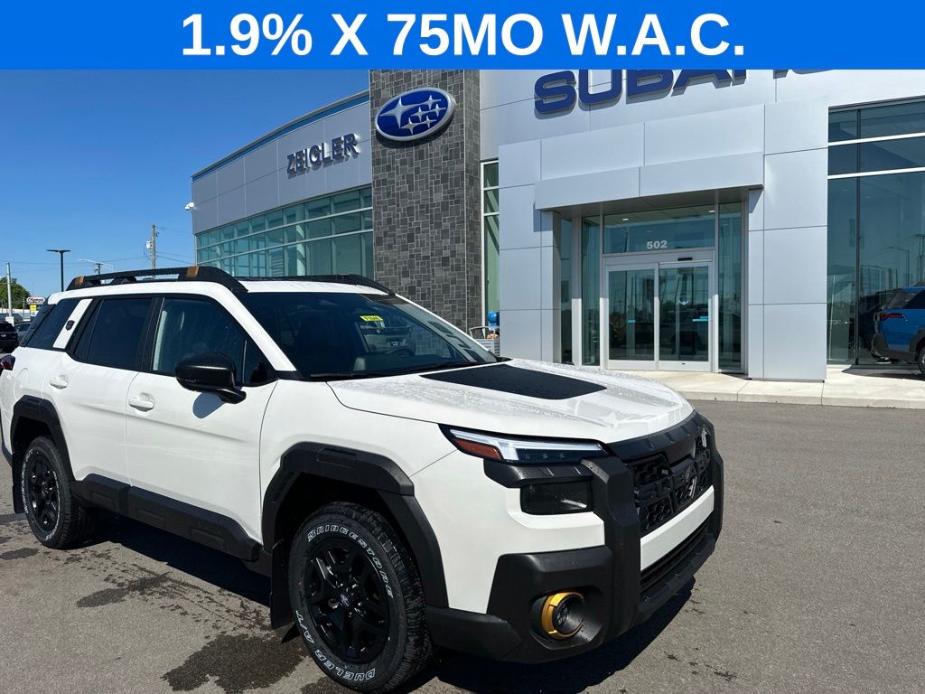 Crystal White Pearl 2026 Subaru Outback SUV / Crossover All-Wheel Drive Continuously Variable Transmission