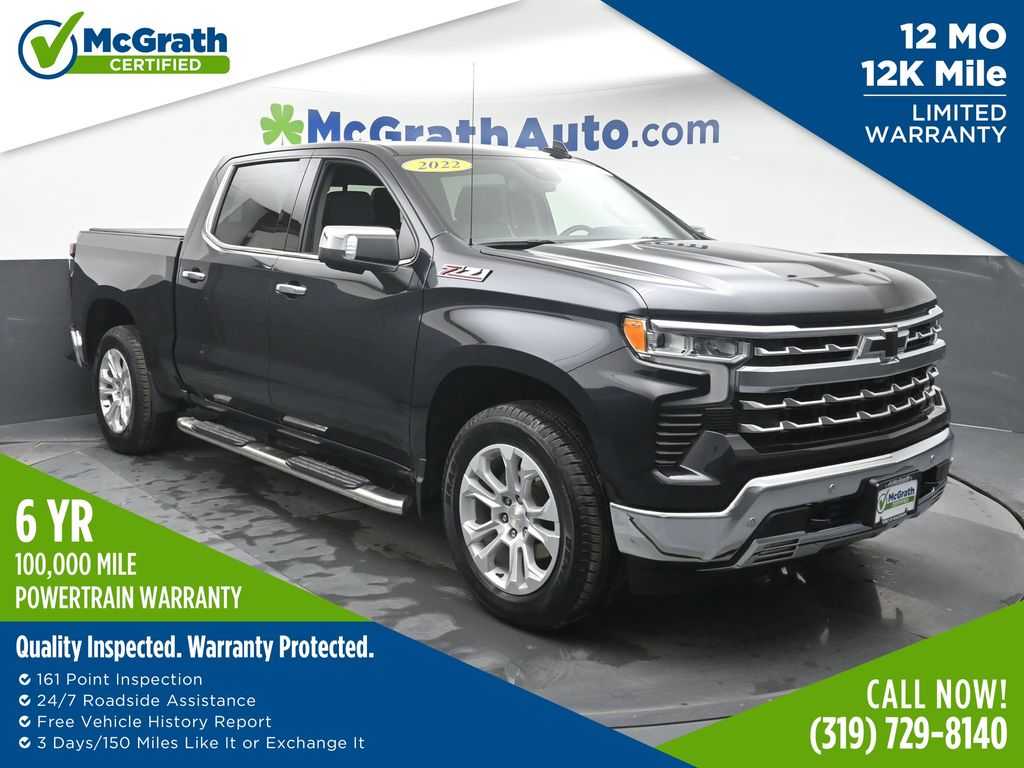 2022 Chevrolet Silverado 1500 LTZ Crew Cab 4WD