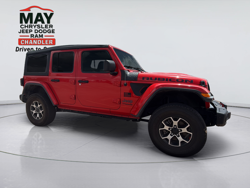 Firecracker Red Clearcoat 2020 Jeep Wrangler SUV / Crossover Four-Wheel Drive 8-Speed Automatic