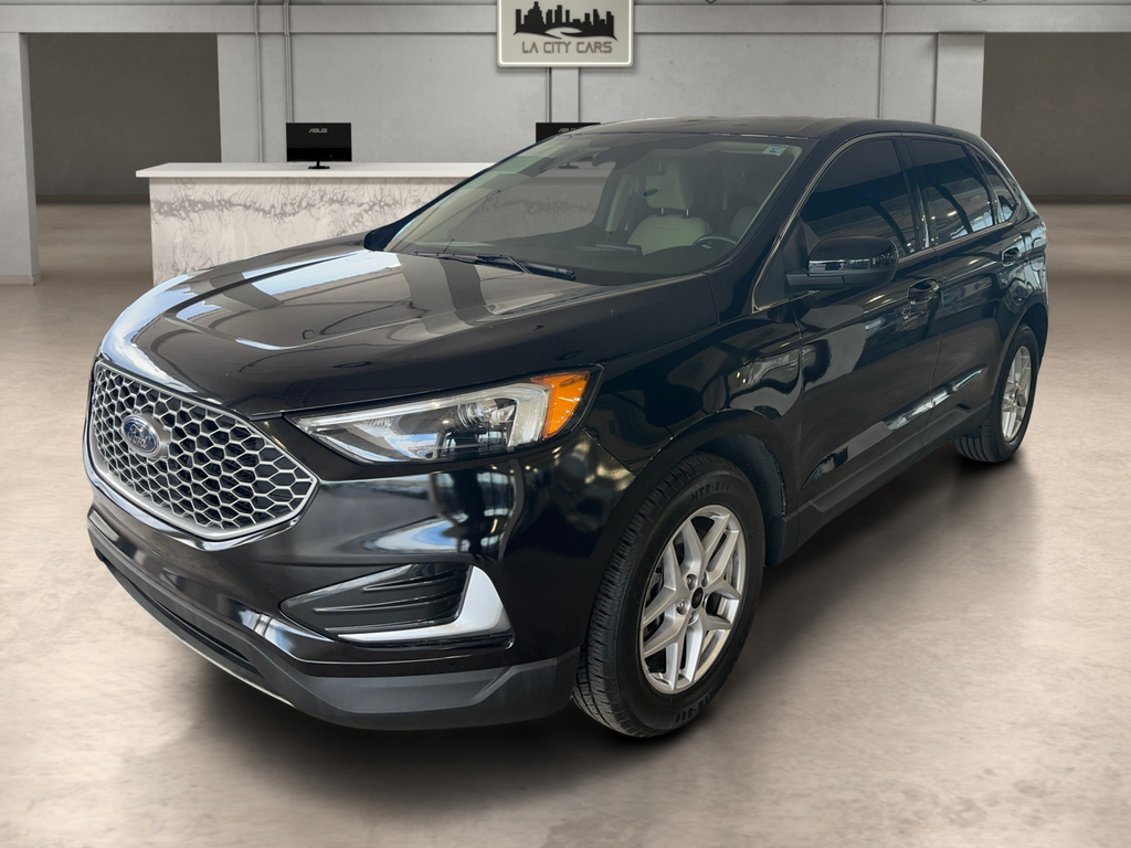 Black Metallic 2024 Ford Edge SUV / Crossover All-Wheel Drive 8-Speed Automatic
