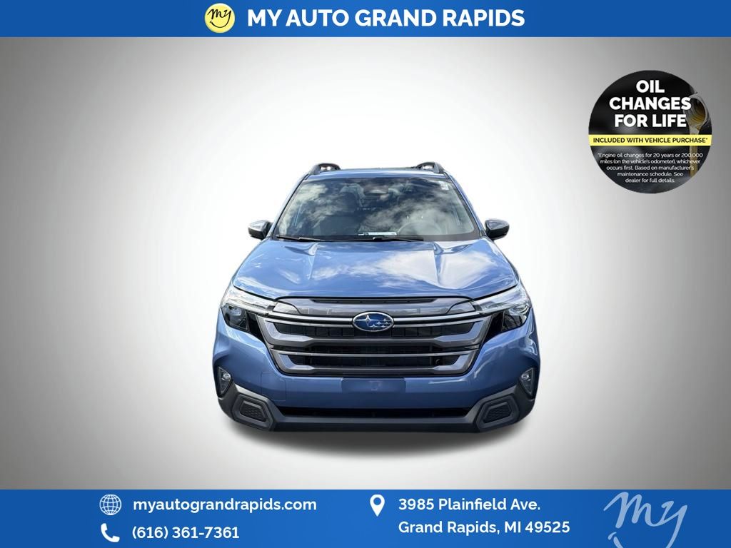 Horizon Blue Pearl 2025 Subaru Forester SUV / Crossover All-Wheel Drive Continuously Variable Transmission