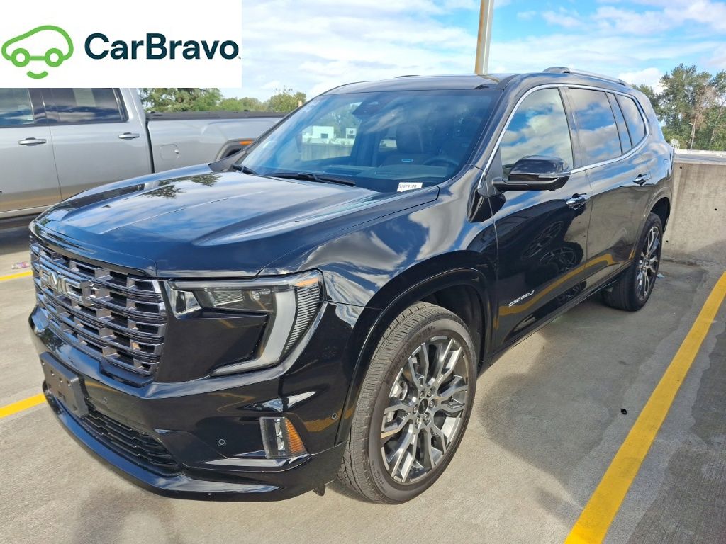 Black (Ebony Twilight Metallic) 2026 GMC Acadia SUV / Crossover Four-Wheel Drive 8-Speed Automatic