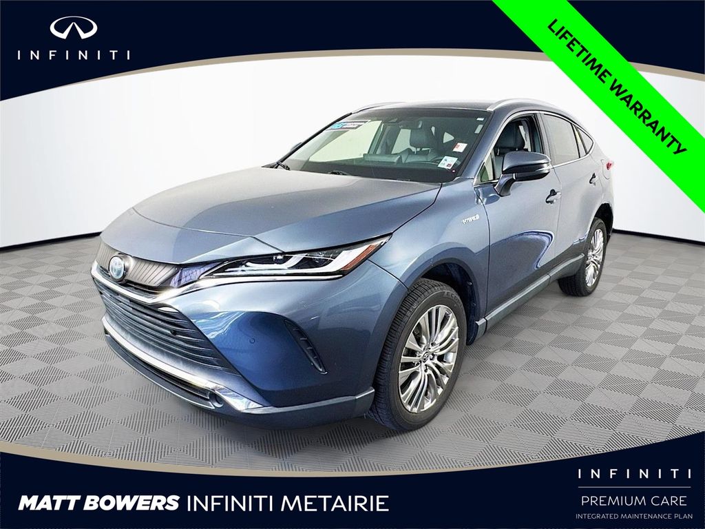 Coastal Gray 2021 Toyota Venza SUV / Crossover All-Wheel Drive Continuously Variable Transmission
