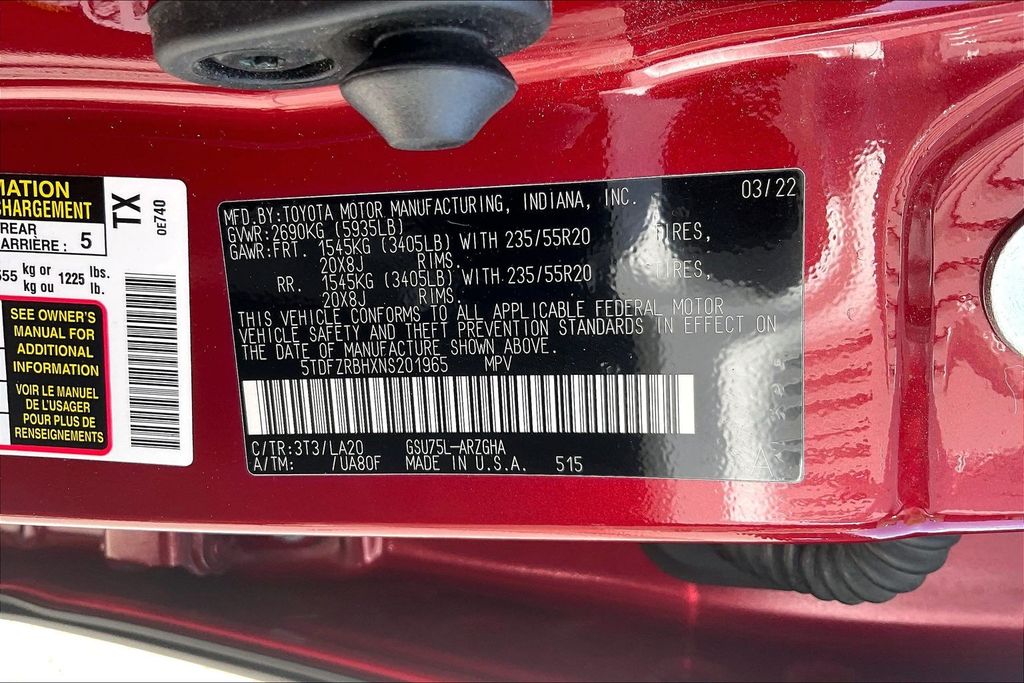 Used 2022 Toyota Highlander SUV