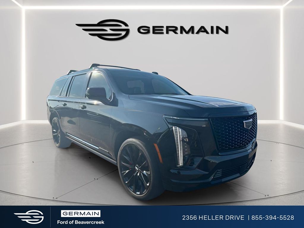 Black Raven 2025 Cadillac Escalade ESV Sport Platinum 4WD SUV / Crossover Four-Wheel Drive Automatic