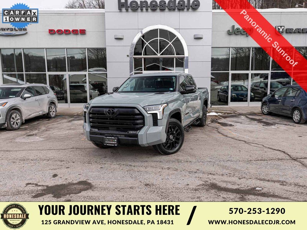 Lunar Rock 2024 Toyota Tundra Hybrid Pickup Truck Four-Wheel Drive Automatic