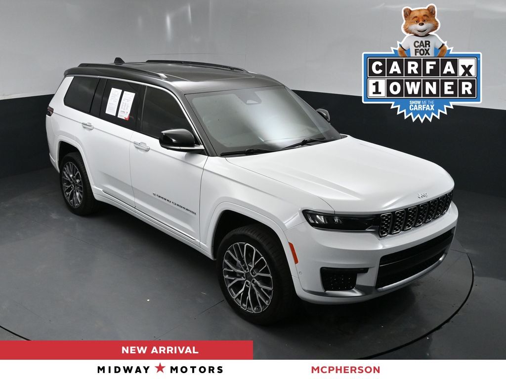 Bright White Clearcoat 2024 Jeep Grand Cherokee L SUV / Crossover Four-Wheel Drive 8-Speed Automatic