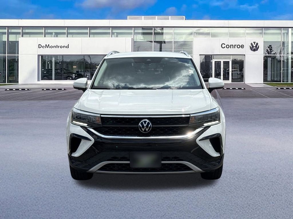 2023 Volkswagen Taos 1.5T SE White at DeMontrond Automotive Group